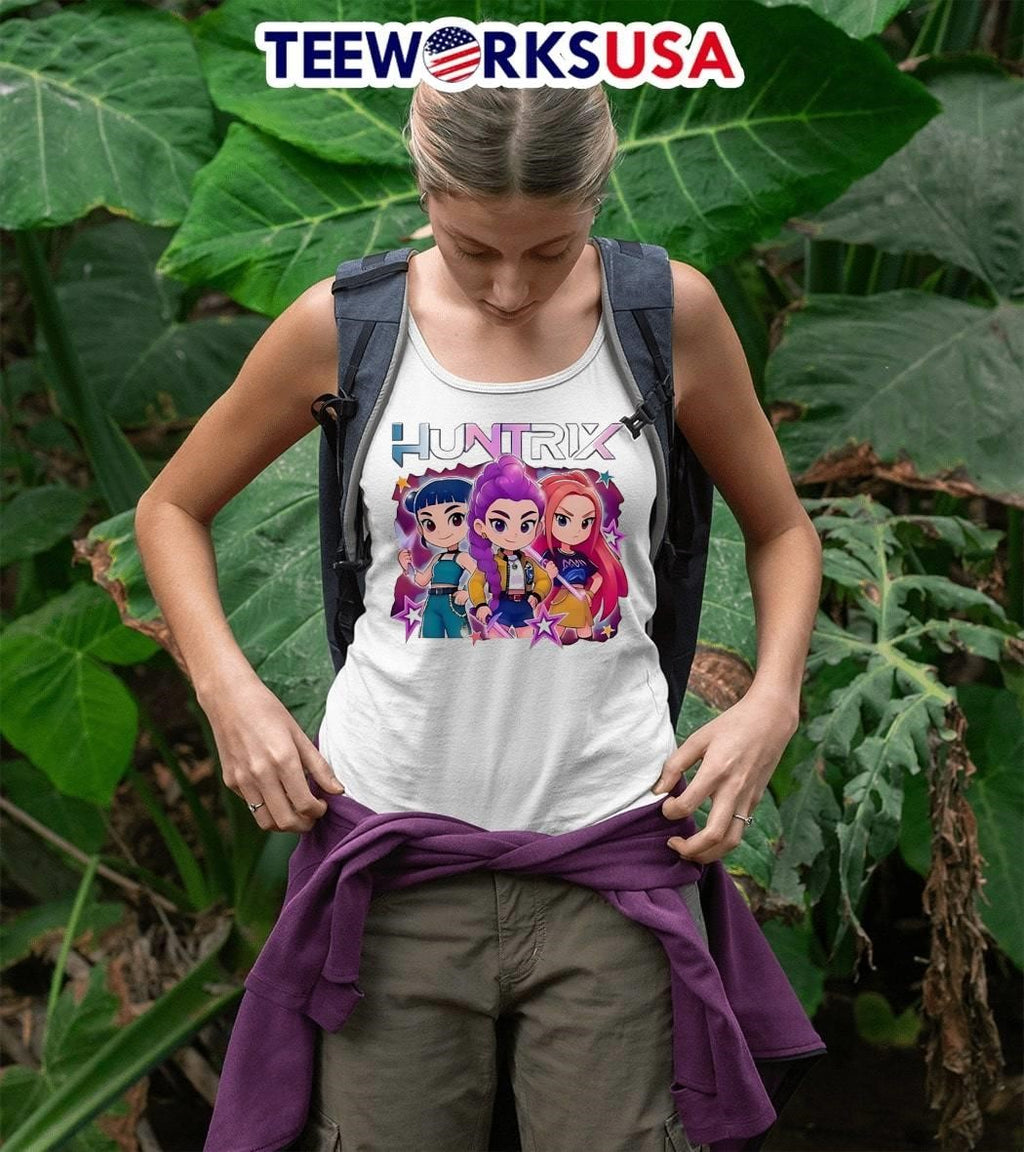 Huntrix Girlgroup Mira Rumi Joey Kpop Demon Hunters - Adult & Kids T-Shirts, Sweatshirts & Hoodies apparel design preview 5