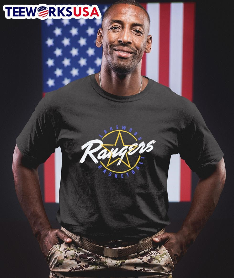 Lakewood Rangers Basketball - Adult & Kids T-Shirts, Sweatshirts & Hoodies apparel design preview 1