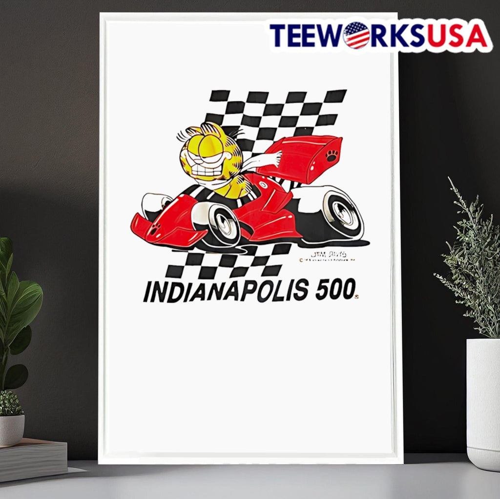 Jim Davis Indianapolis Vintage 1978 - Adult & Kids T-Shirts, Sweatshirts & Hoodies apparel design preview 6