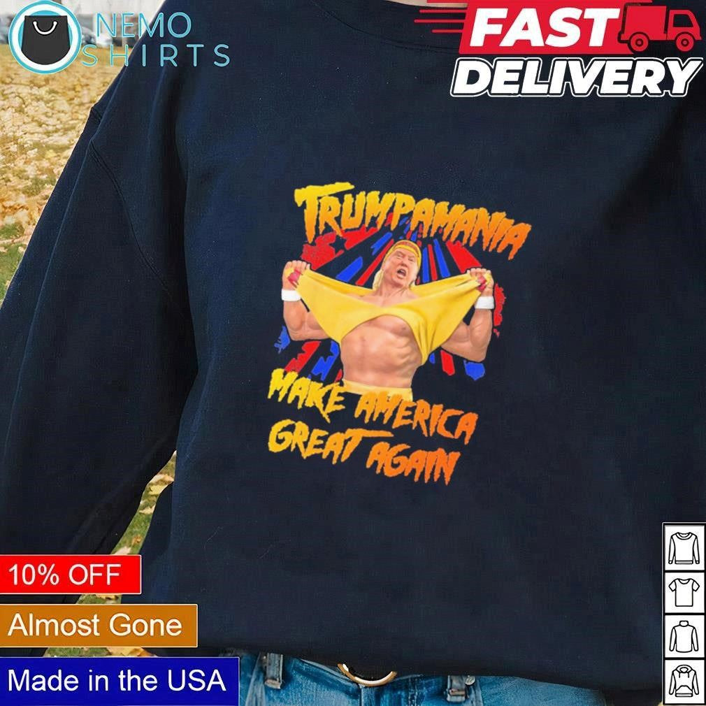 Trumpamamia make America great again Trump Hulk Hogan - Adult & Kids T-Shirts, Sweatshirts & Hoodies apparel design preview 1