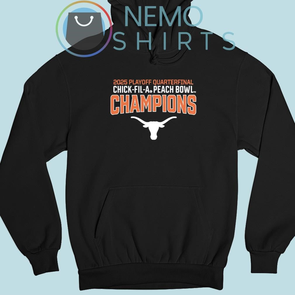 Texas Longhorns 2024 playoff quarterfinal Chick fil A - Adult & Kids T-Shirts, Sweatshirts & Hoodies apparel design preview 2