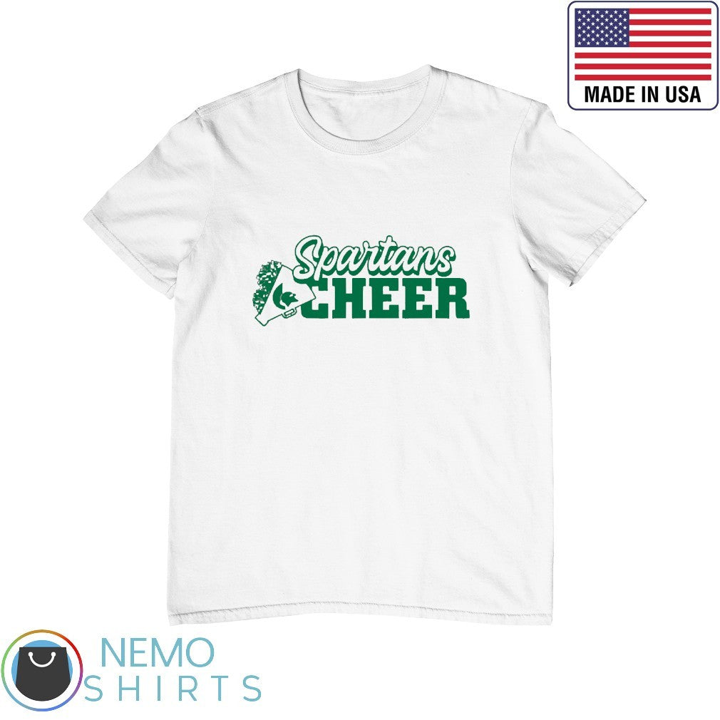Spartans cheer block - Adult & Kids T-Shirts, Sweatshirts & Hoodies apparel design preview 1