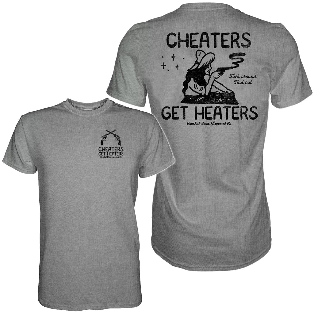 Cheaters Get Heaters Cowboy Edition Men's - Adult & Kids T-Shirts, Sweatshirts & Hoodies apparel design preview 12