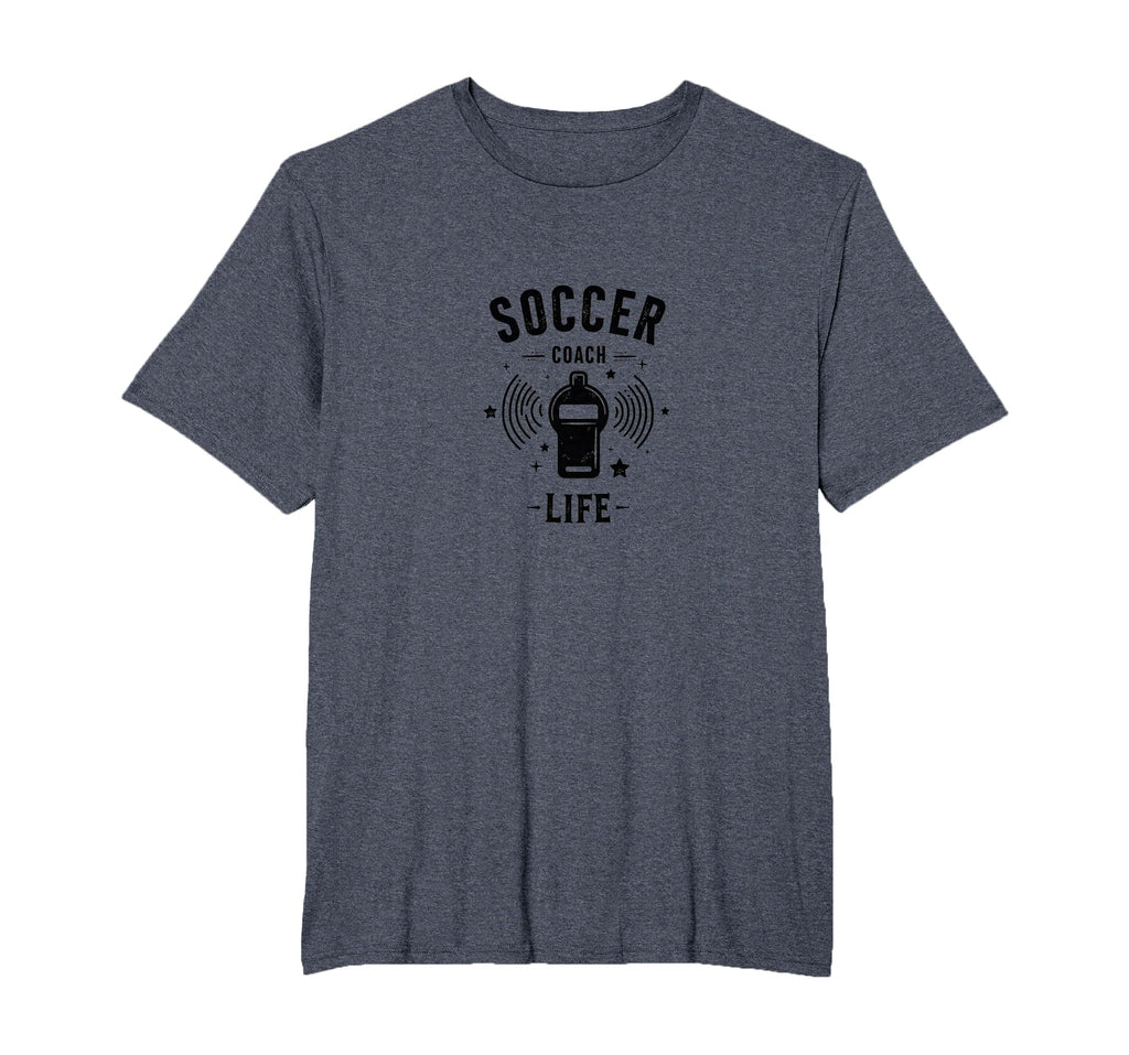 Soccer Coach Life Whistle Blowing T-Shirt - Streetwear Style for Adults - T-Shirt, Sweatshirt, Hoodie