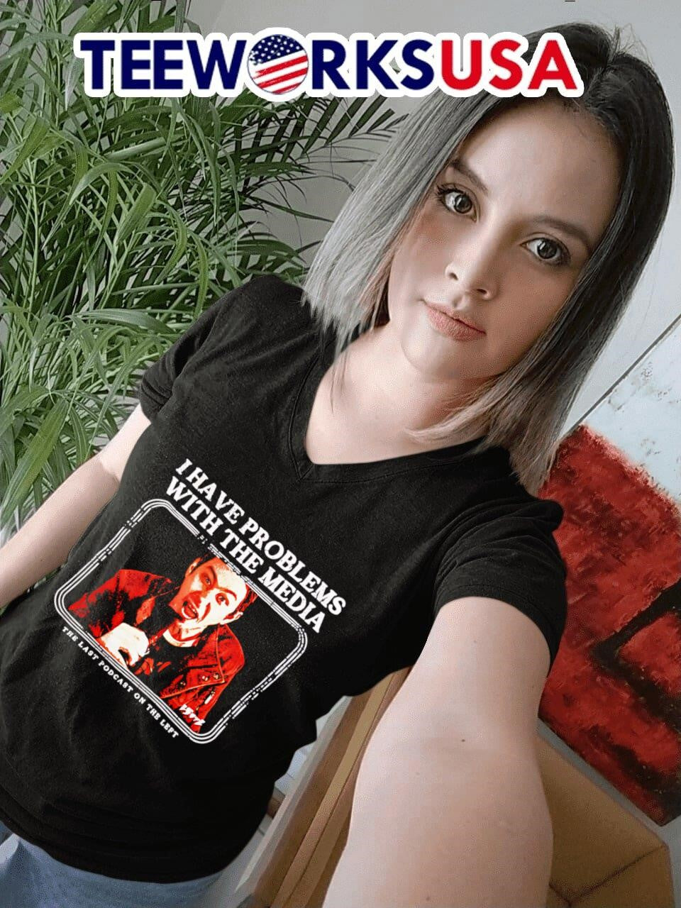 I have problems with the media last podcast on left - Adult & Kids T-Shirts, Sweatshirts & Hoodies apparel design preview 7