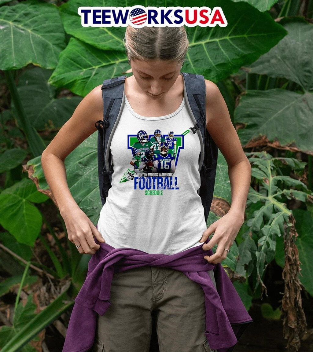 Winton Woods Warriors Football Schedule 2025-26 - Adult & Kids T-Shirts, Sweatshirts & Hoodies apparel design preview 5