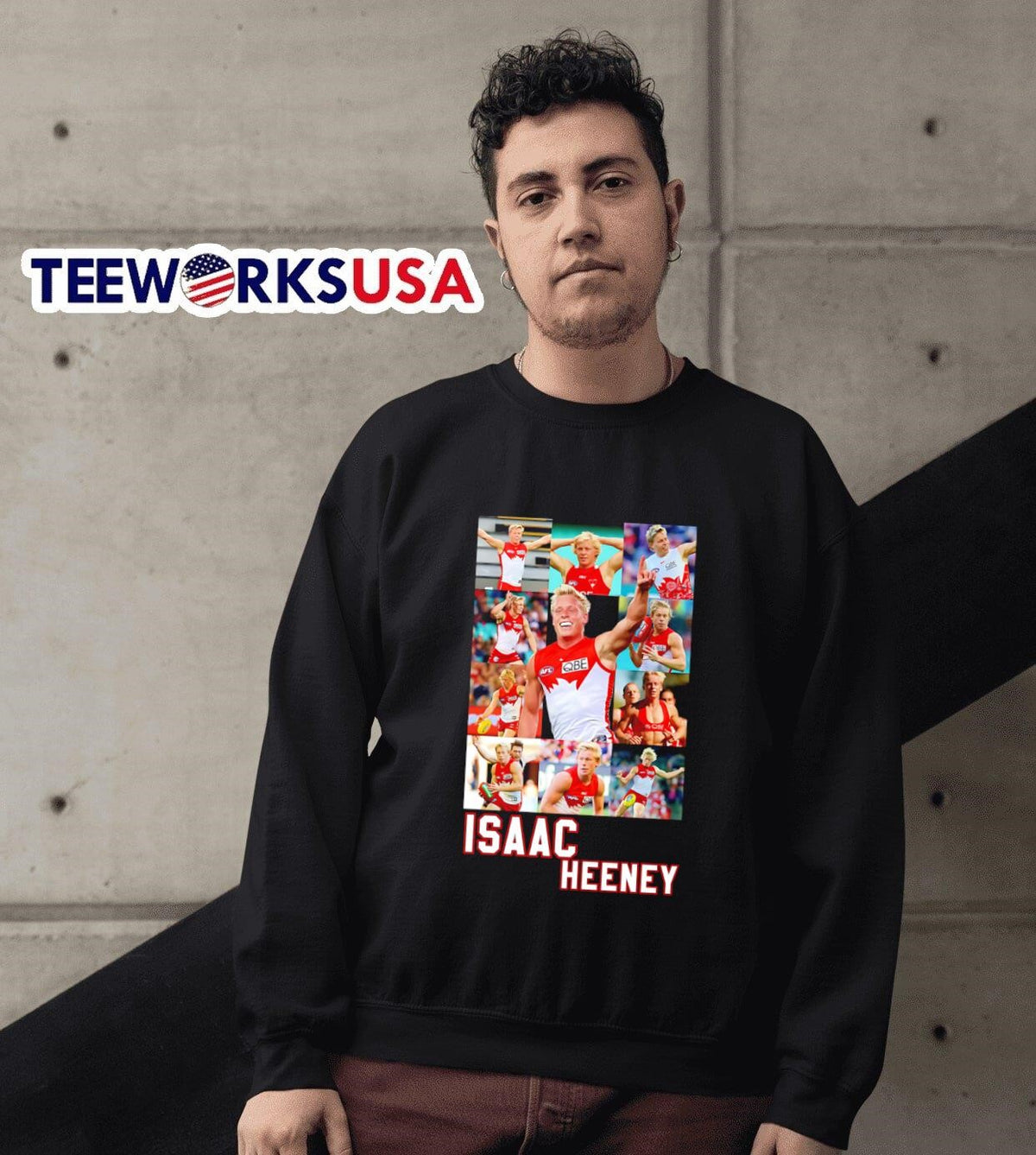 Isaac Heeney Eras Tour - Adult & Kids T-Shirts, Sweatshirts & Hoodies apparel design preview 6