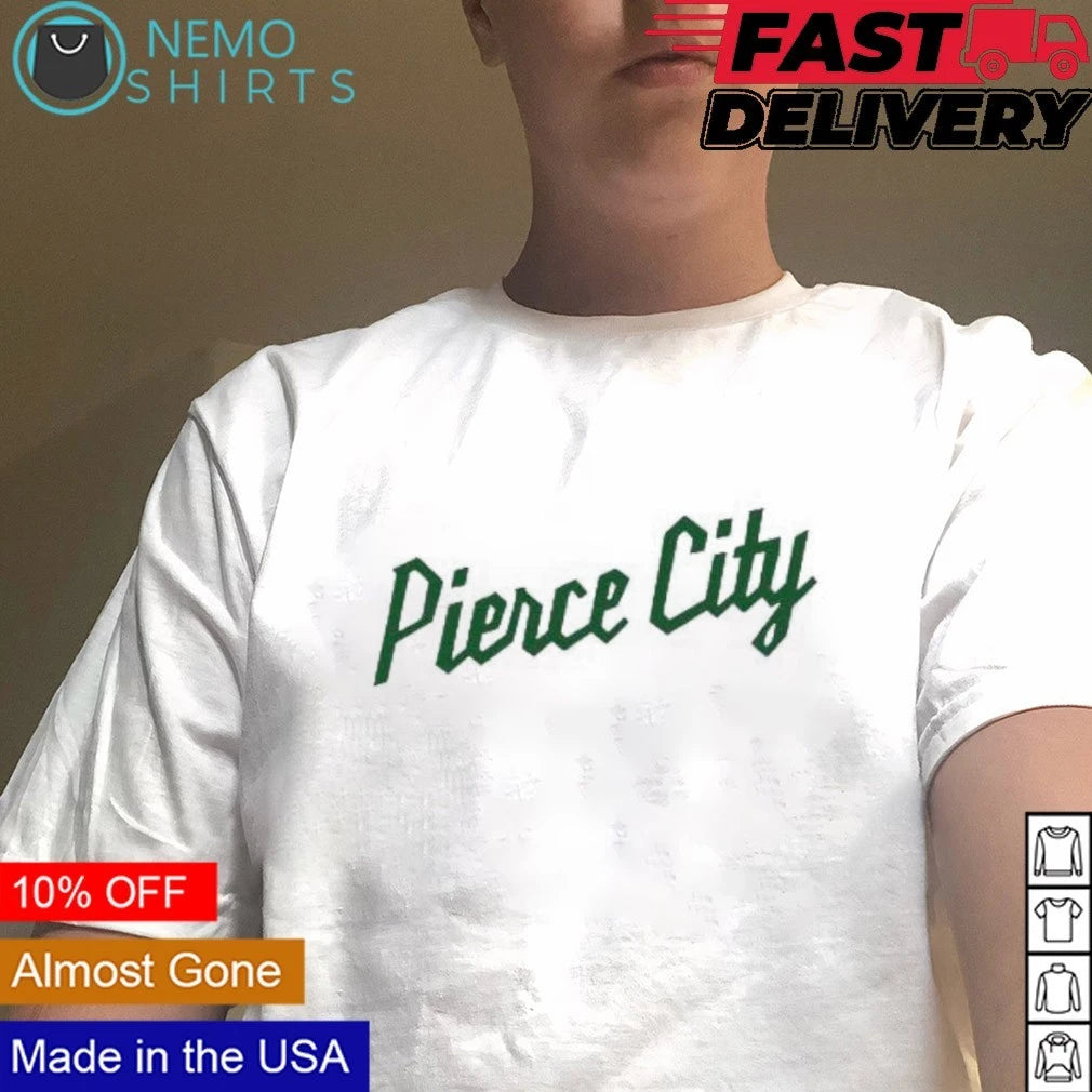 Pierce City Typography - Adult & Kids T-Shirts, Sweatshirts & Hoodies apparel design preview 5