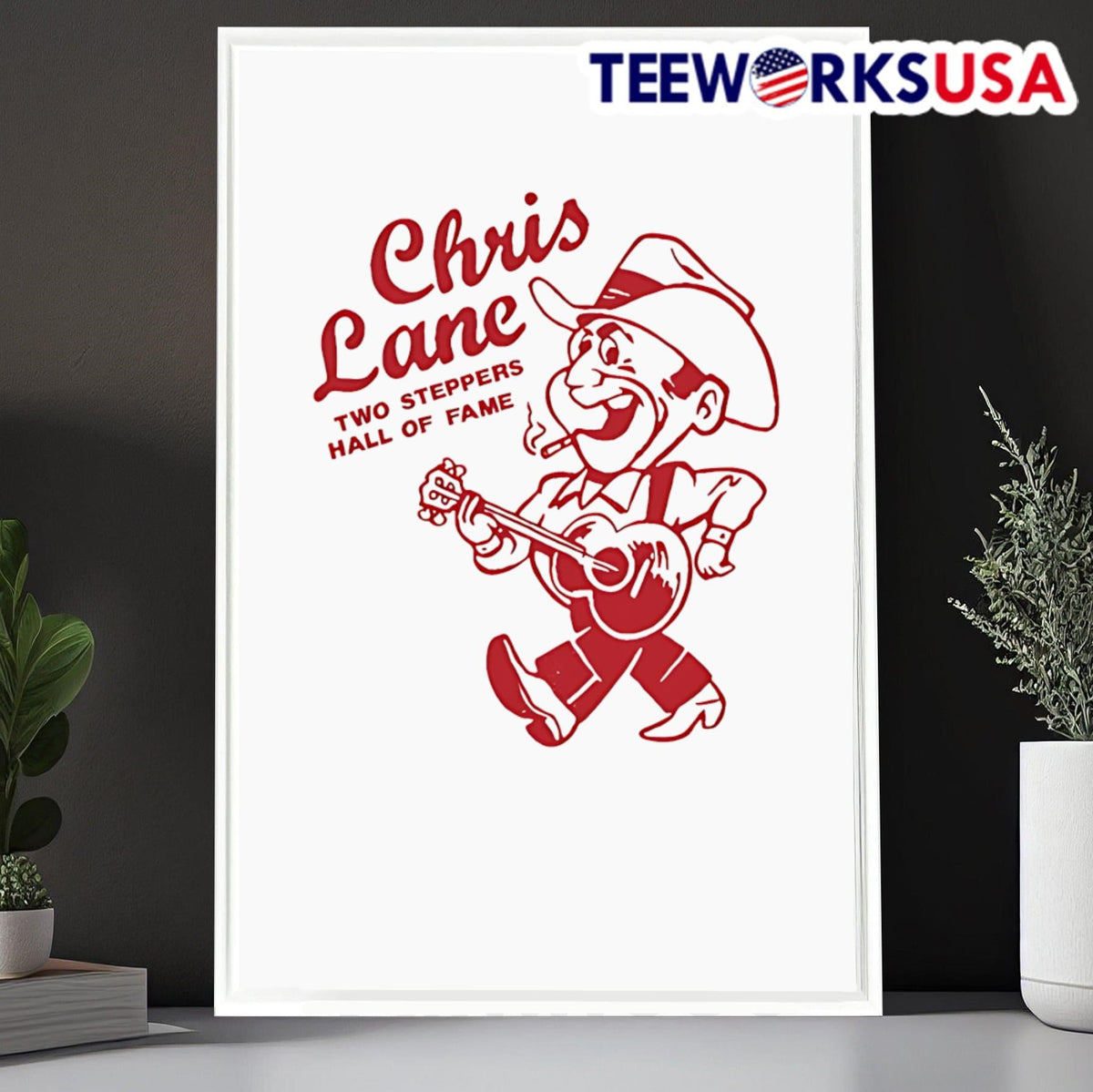 Chrislane Hall of Fame Two Steppers - Adult & Kids T-Shirts, Sweatshirts & Hoodies apparel design preview 6