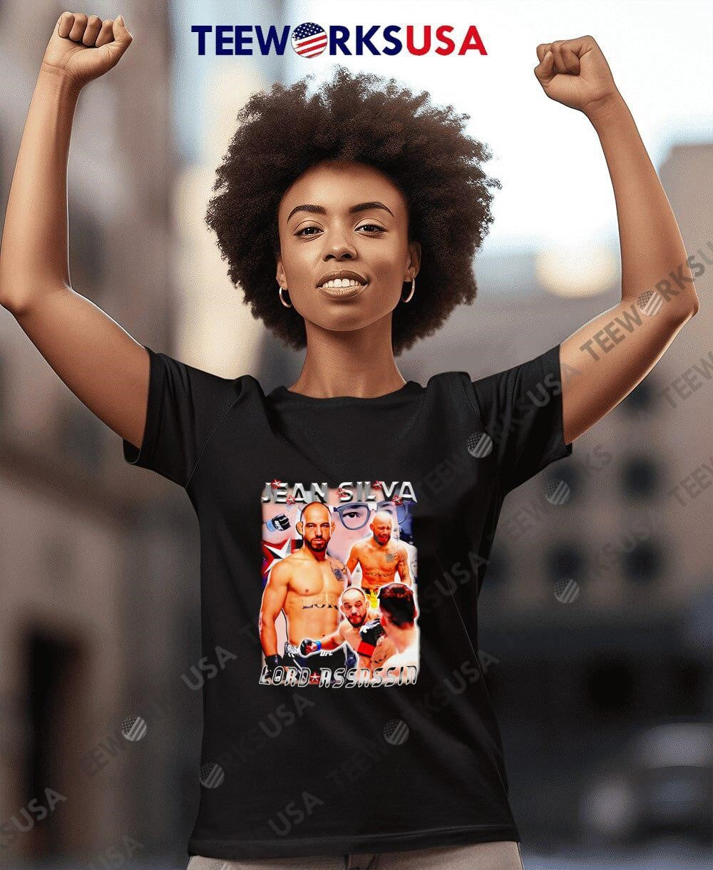 Jean Silva Lord Assassin graphic retro - Adult & Kids T-Shirts, Sweatshirts & Hoodies apparel design preview 4
