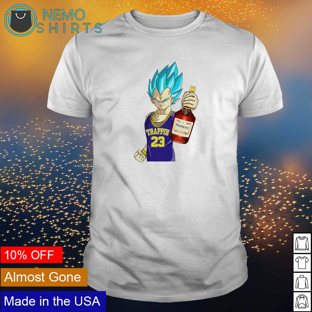 Hennessy Trappin Vegeta 23 - Adult & Kids T-Shirts, Sweatshirts & Hoodies apparel design preview 1