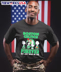 Peanuts characters Boston Celtics forever not just - Adult & Kids T-Shirts, Sweatshirts & Hoodies apparel design preview 1