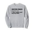 Soccer Coach Definition Sweatshirt - Unique Graphic Men Women - T-Shirt, Sweatshirt, Hoodie