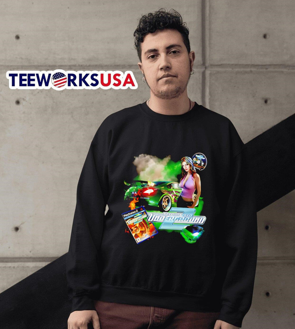 Need for Speed Underground Racing - Adult & Kids T-Shirts, Sweatshirts & Hoodies apparel design preview 6