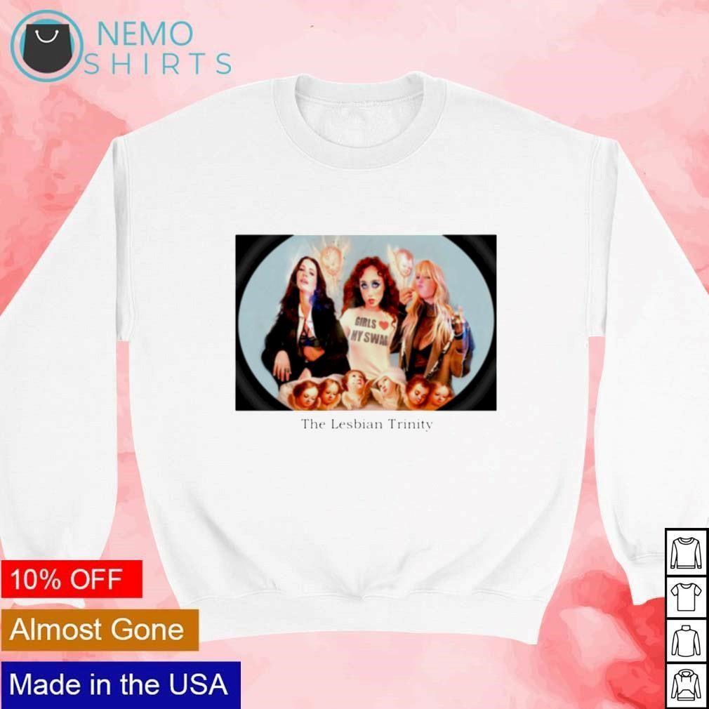 The lesbian trinity - Adult & Kids T-Shirts, Sweatshirts & Hoodies apparel design preview 4