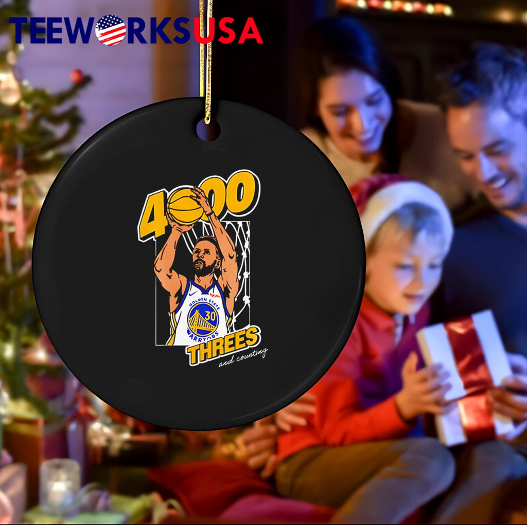 Stephen Curry Golden State Warriors 4,000 Threes And - Adult & Kids T-Shirts, Sweatshirts & Hoodies apparel design preview 4