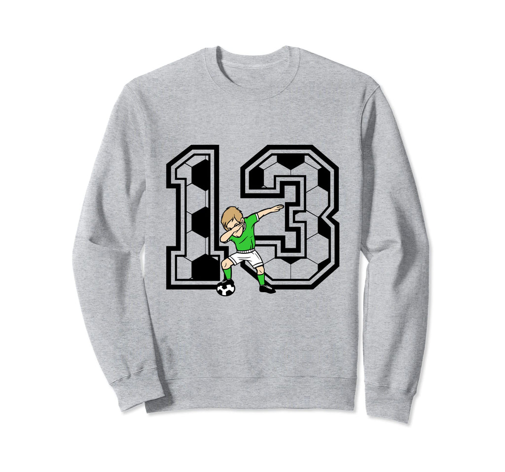 13 Year Old Soccer Player 13Th Sweatshirt - Custom Art Print Men Women - T-Shirt, Sweatshirt, Hoodie