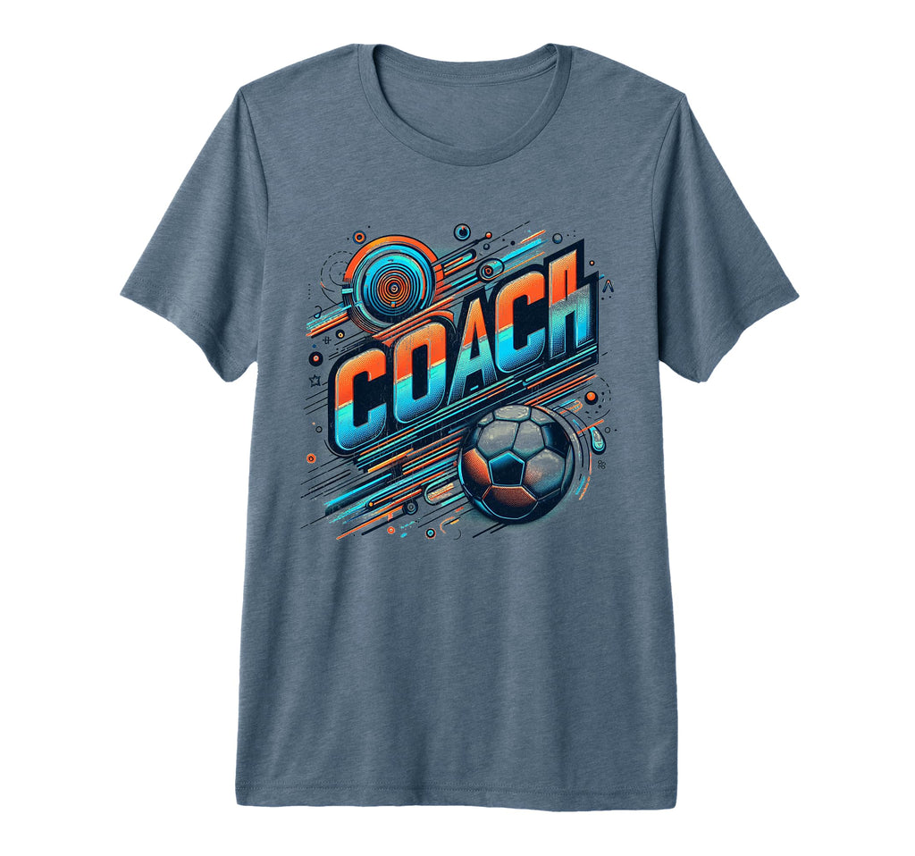 Soccer Coach Training Coaching Football T-Shirt - Graphic Print for Adults - T-Shirt, Sweatshirt, Hoodie