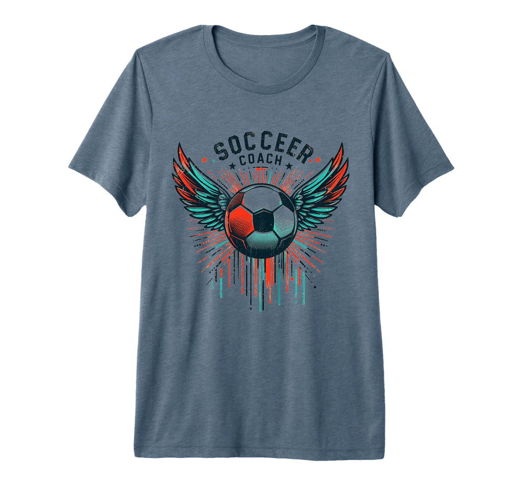 Soccer Coach Training Coaching Football T-Shirt - Minimalist Print Unisex - T-Shirt, Sweatshirt, Hoodie