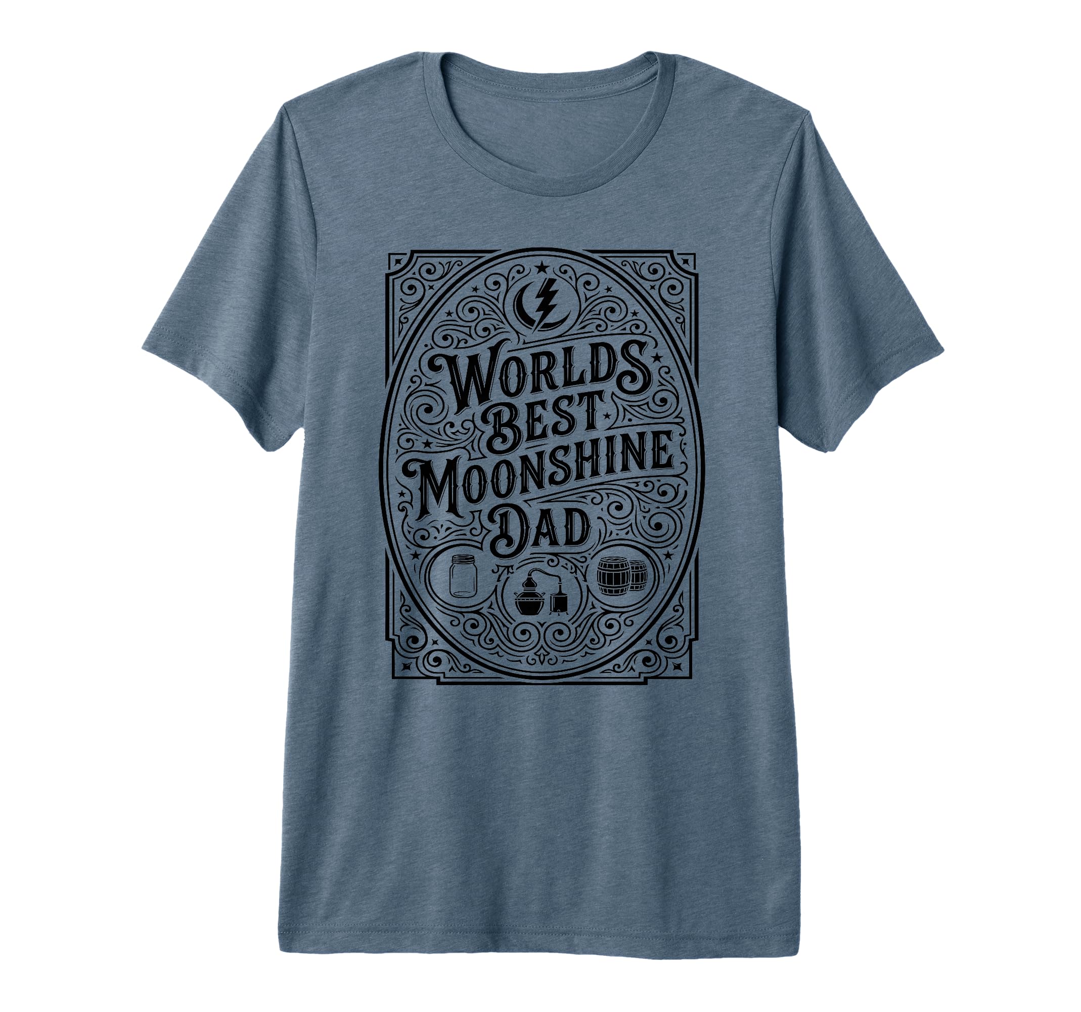 Moonshine Lover Spirit Distiller T-Shirt - Streetwear Style for Adults - T-Shirt, Sweatshirt, Hoodie