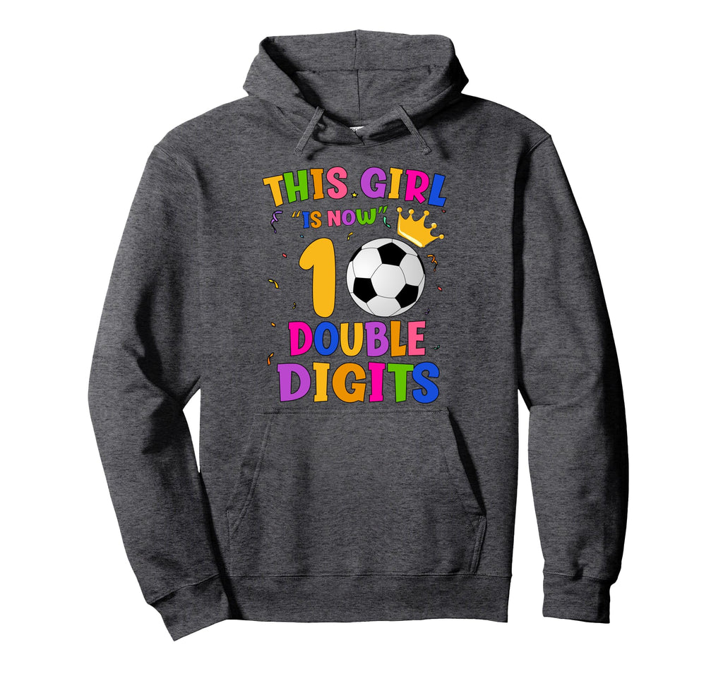 10Th Birthday This Is Now 10 Double Hoodie - Novelty Apparel Men Women - T-Shirt, Sweatshirt, Hoodie