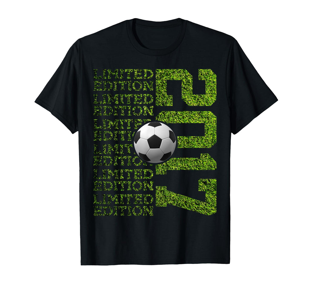 2017 Soccer 9Th Birthday T-Shirt - Graphic Print for Adults - T-Shirt, Sweatshirt, Hoodie