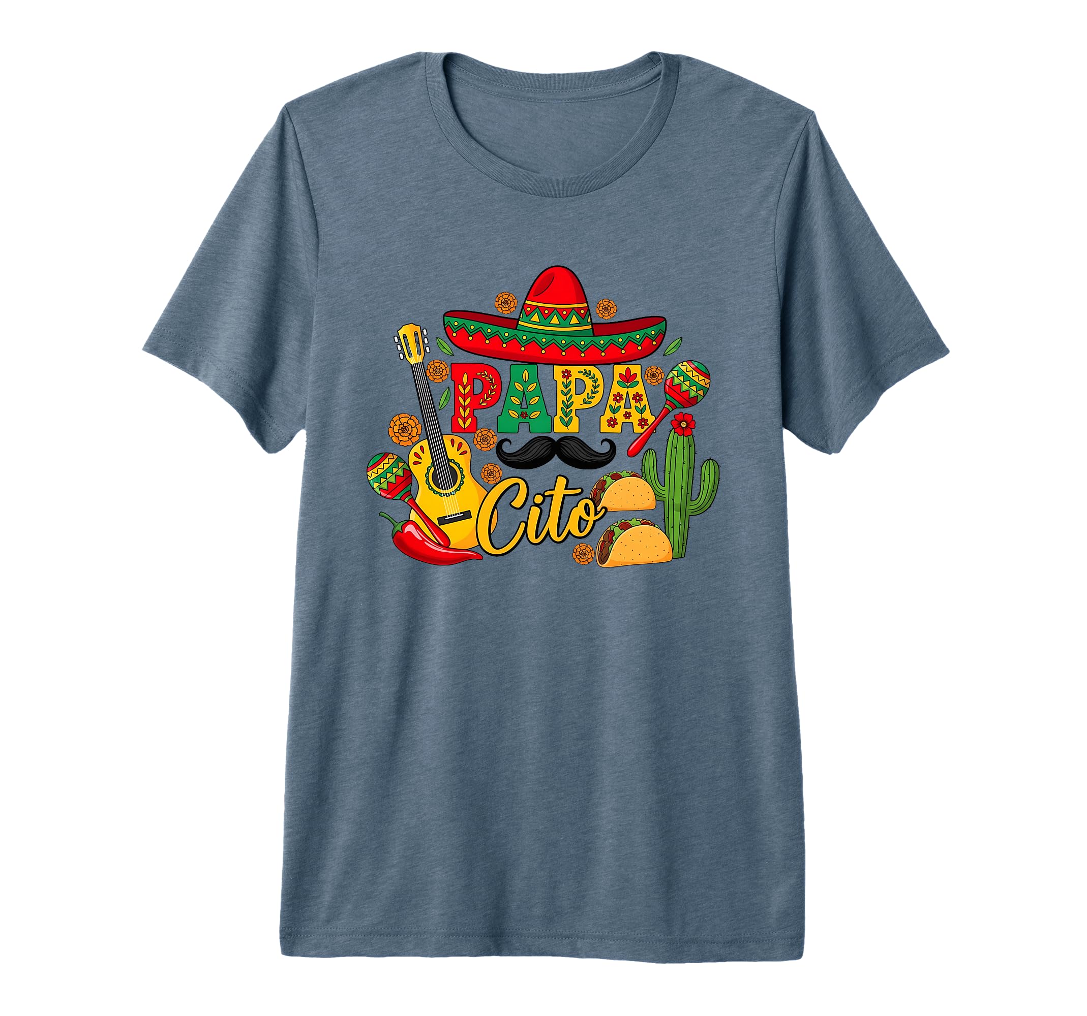 Papacito Family Sombrero Cinco De T-Shirt - Aesthetic Graphic Men Women - T-Shirt, Sweatshirt, Hoodie