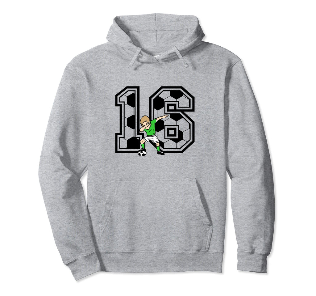 16 Year Old Soccer Player 16Th Birthday Hoodie - Streetwear Style Unisex - T-Shirt, Sweatshirt, Hoodie