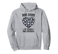 100 Days School Soccer Heart Love 100Th Day Hoodie - Unique Graphic Unisex - T-Shirt, Sweatshirt, Hoodie