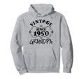 1950 70Th Birthday Grandpa Papa Hoodie - Trendy Graphic Men Women - T-Shirt, Sweatshirt, Hoodie