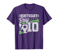 10 Year Old Soccer Birthday 10Th T-Shirt - Casual Everyday Wear Unisex - T-Shirt, Sweatshirt, Hoodie