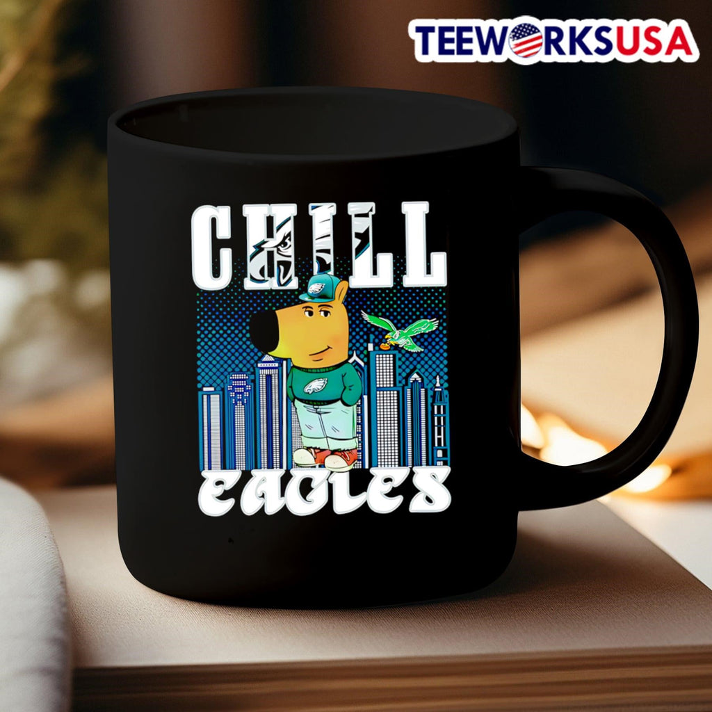 Chill Eagles guy meme - Adult & Kids T-Shirts, Sweatshirts & Hoodies apparel design preview 3