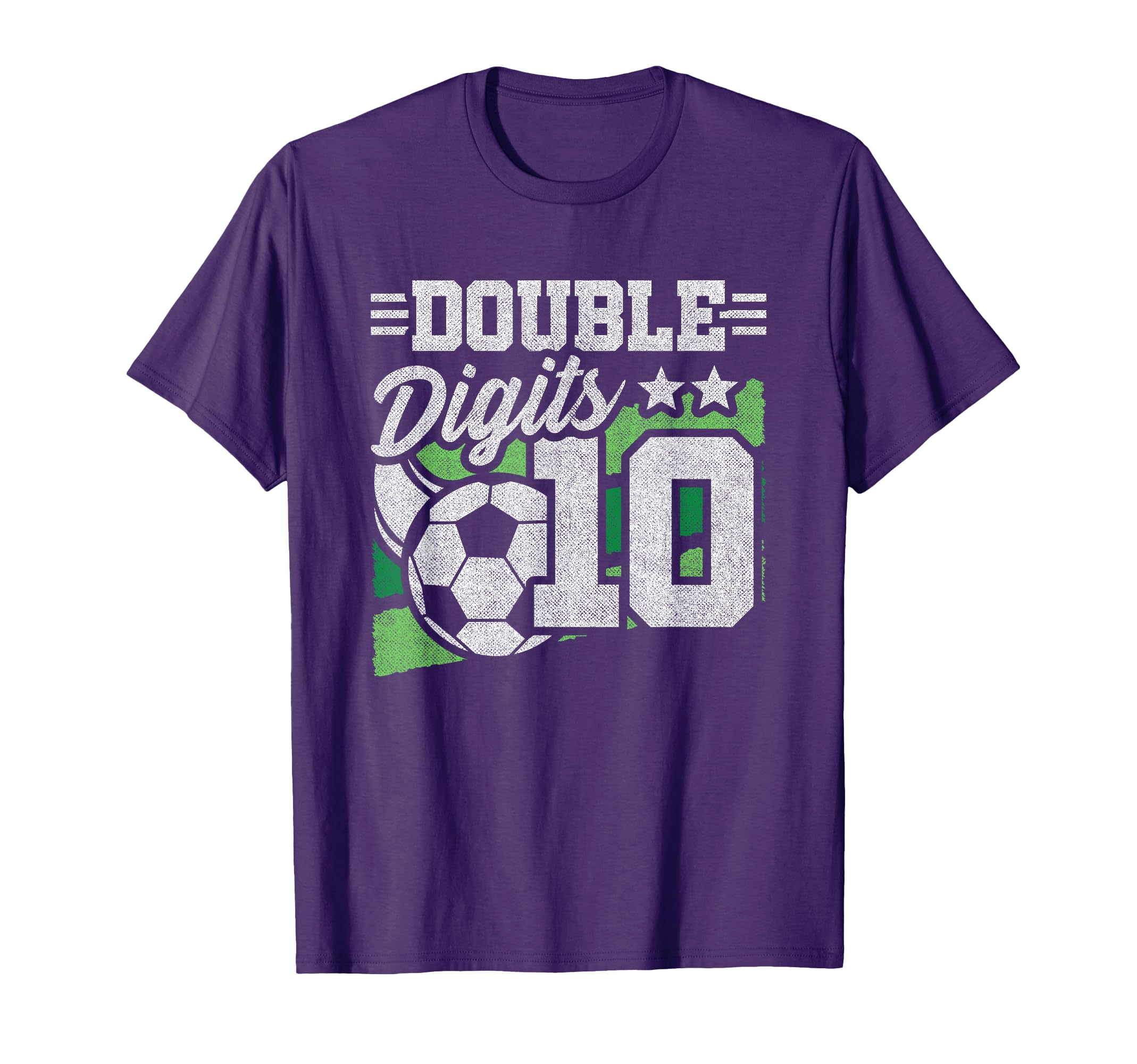 10Th Birthday Double Digits 10 Year T-Shirt - Minimalist Print for Adults - T-Shirt, Sweatshirt, Hoodie