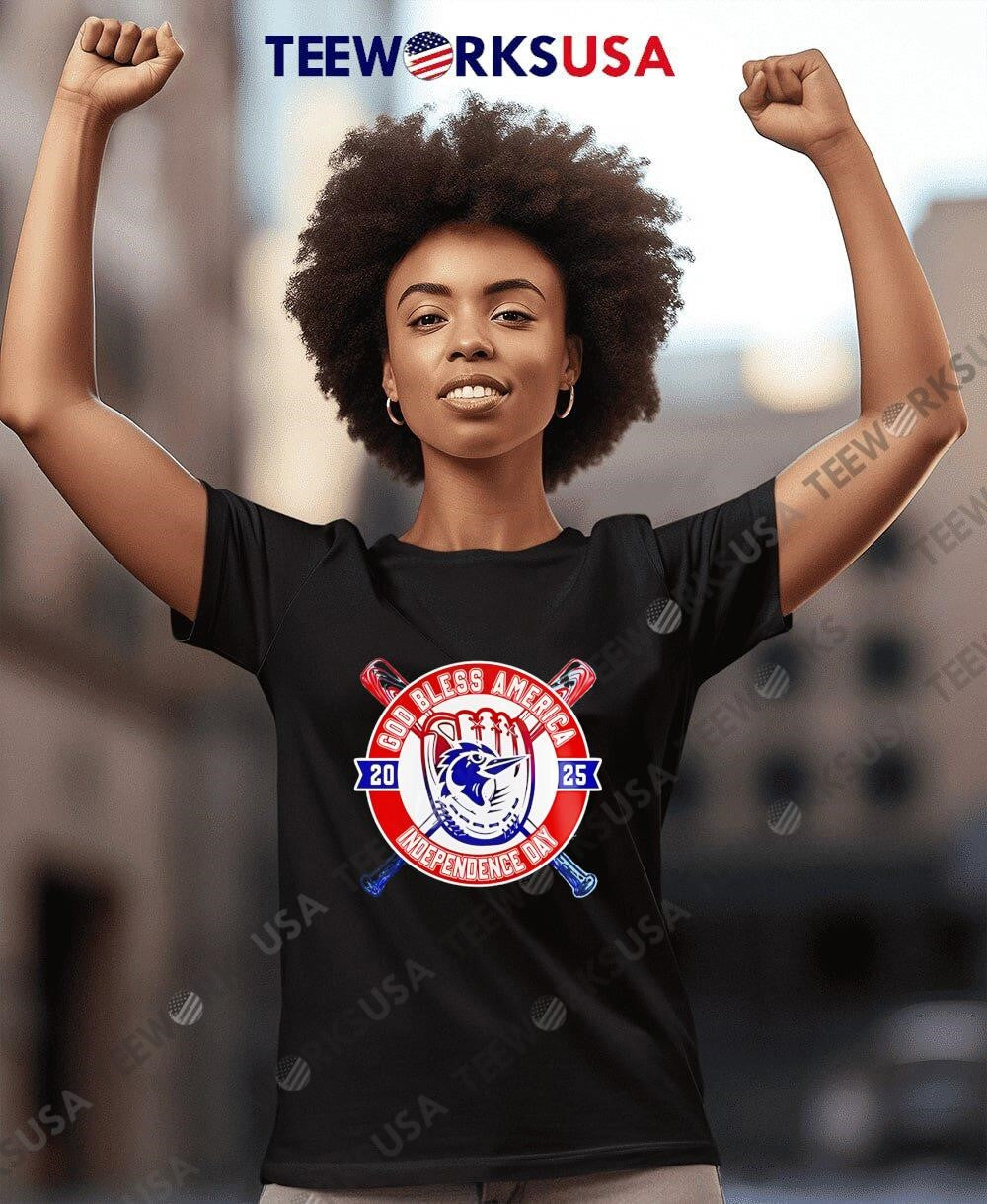Fayetteville Woodpeckers Happy Independence Day 2025 - Adult & Kids T-Shirts, Sweatshirts & Hoodies apparel design preview 8