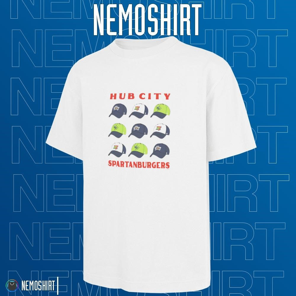 HUb City Spartanburgers caps - Adult & Kids T-Shirts, Sweatshirts & Hoodies apparel design preview 1