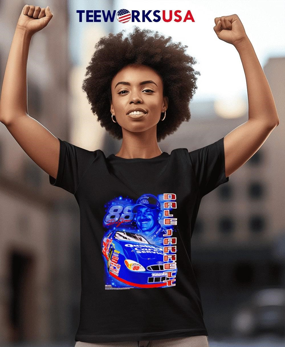 Nascar 88 Dale Jarrett 1990s retro - Adult & Kids T-Shirts, Sweatshirts & Hoodies apparel design preview 4