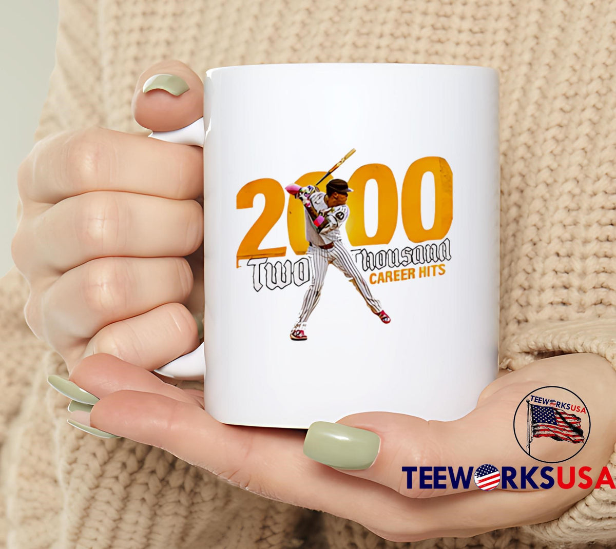 San Diego Padres x Machado Two Thousand Career Hits - Adult & Kids T-Shirts, Sweatshirts & Hoodies apparel design preview 6