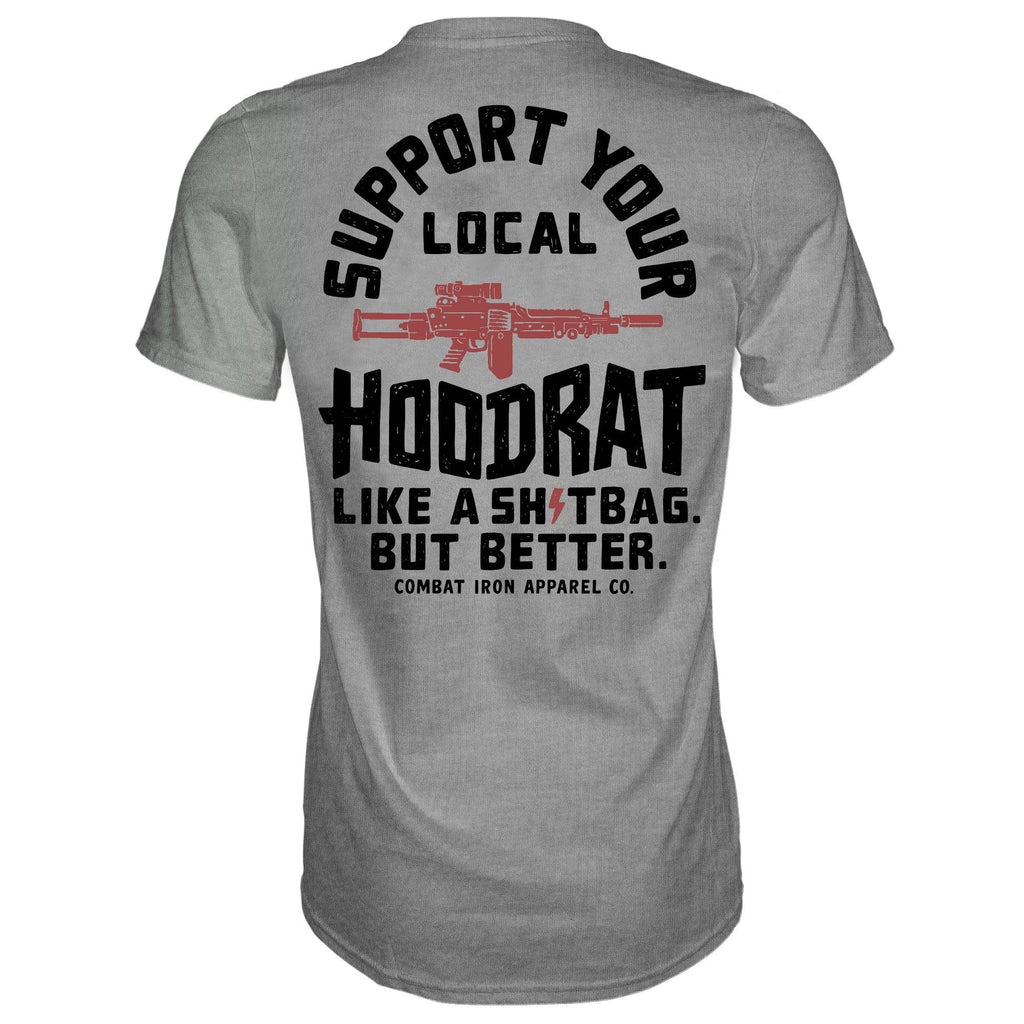 Support Your Local Hoodrat Men's - Adult & Kids T-Shirts, Sweatshirts & Hoodies apparel design preview 1