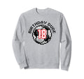 18 Year Old 18Th Birthday Dude 8 Bit Sweatshirt - Unique Graphic Men Women - T-Shirt, Sweatshirt, Hoodie