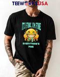 It's Fine I'm Everything's smile - Adult & Kids T-Shirts, Sweatshirts & Hoodies apparel design preview 1