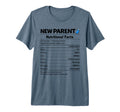 New Parent Nutritional Facts Reveal T-Shirt - Graphic Print Men Women - T-Shirt, Sweatshirt, Hoodie