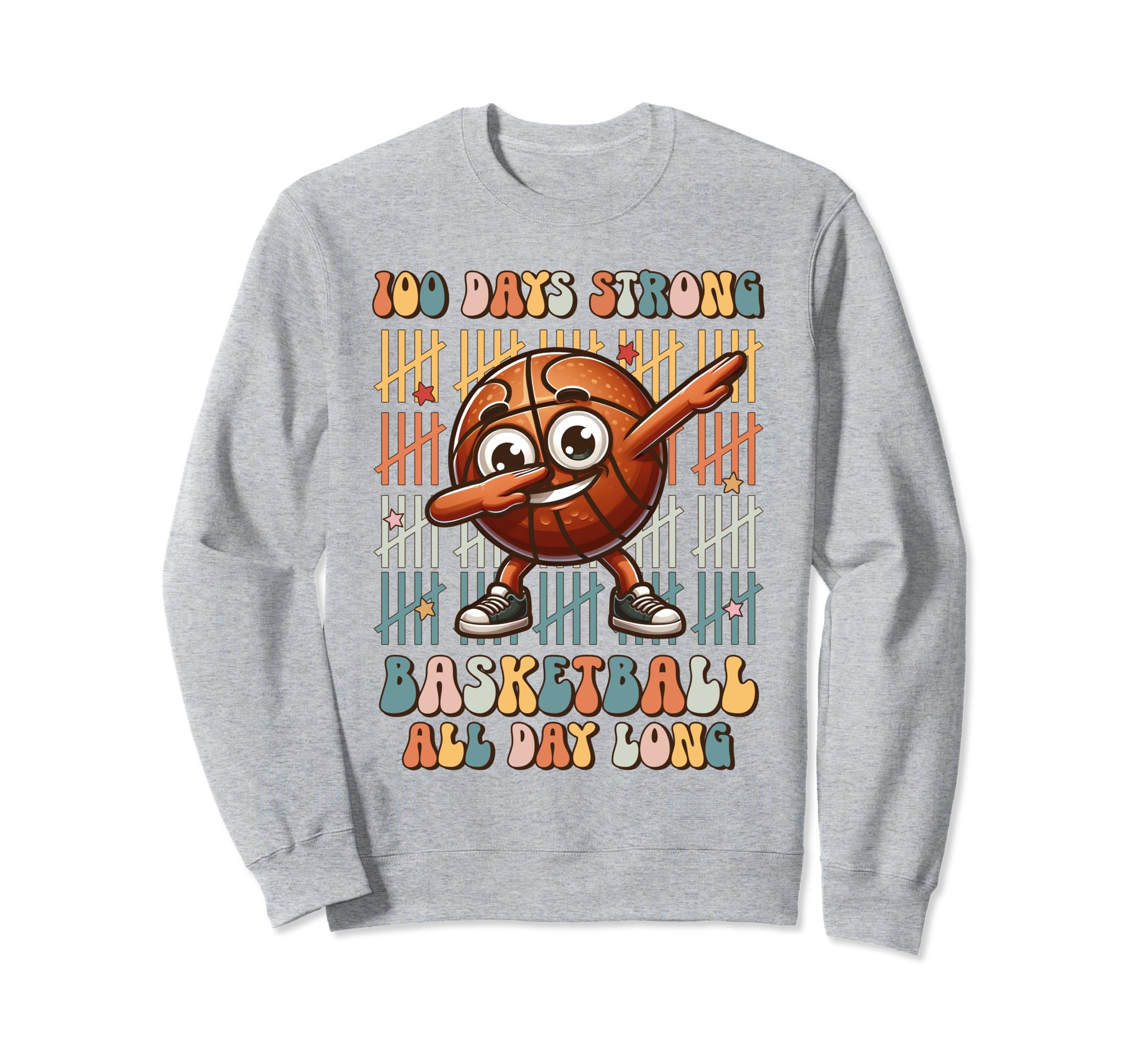 100 Days School Soccer Heart Love 100Th Sweatshirt - Unique Graphic Unisex - T-Shirt, Sweatshirt, Hoodie