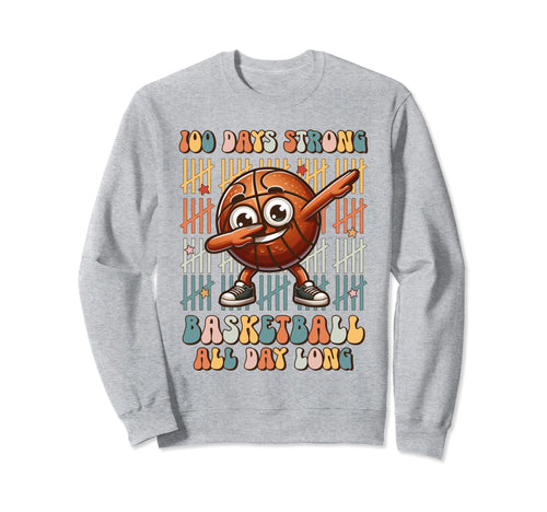 100 Days School Soccer Heart Love 100Th Sweatshirt - Unique Graphic Unisex - T-Shirt, Sweatshirt, Hoodie