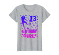 13Th Birthday Soccer Party Gift Teen 13 T-Shirt - Minimalist Print Unisex - T-Shirt, Sweatshirt, Hoodie