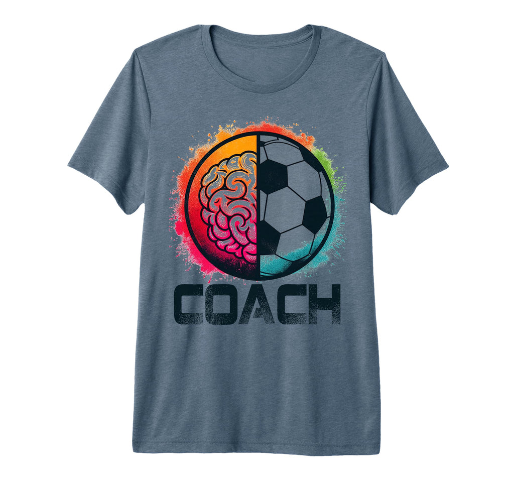 Soccer Coach Training Coaching Football T-Shirt - Aesthetic Graphic Unisex - T-Shirt, Sweatshirt, Hoodie
