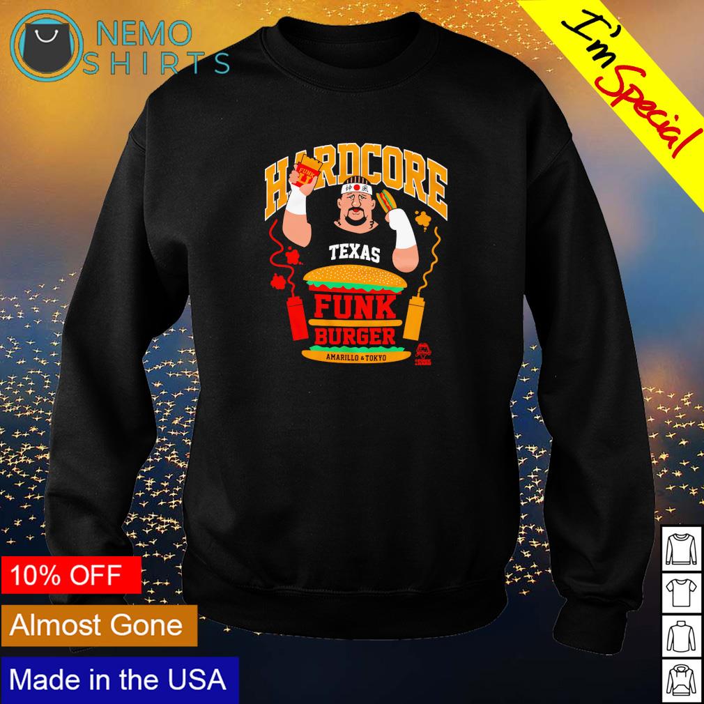 Terry Funk Burger - Adult & Kids T-Shirts, Sweatshirts & Hoodies apparel design preview 4