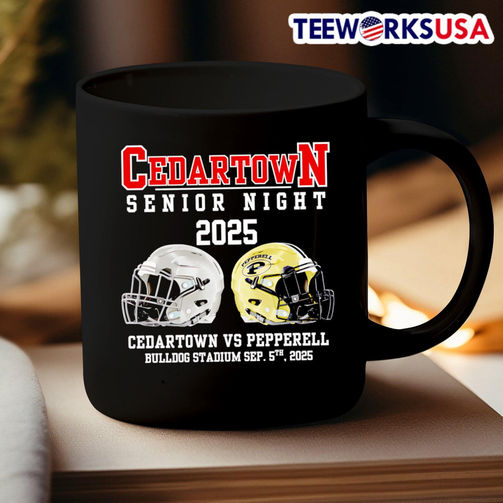Cedartown Senior Night 2025 vs Pepperell - Adult & Kids T-Shirts, Sweatshirts & Hoodies apparel design preview 3