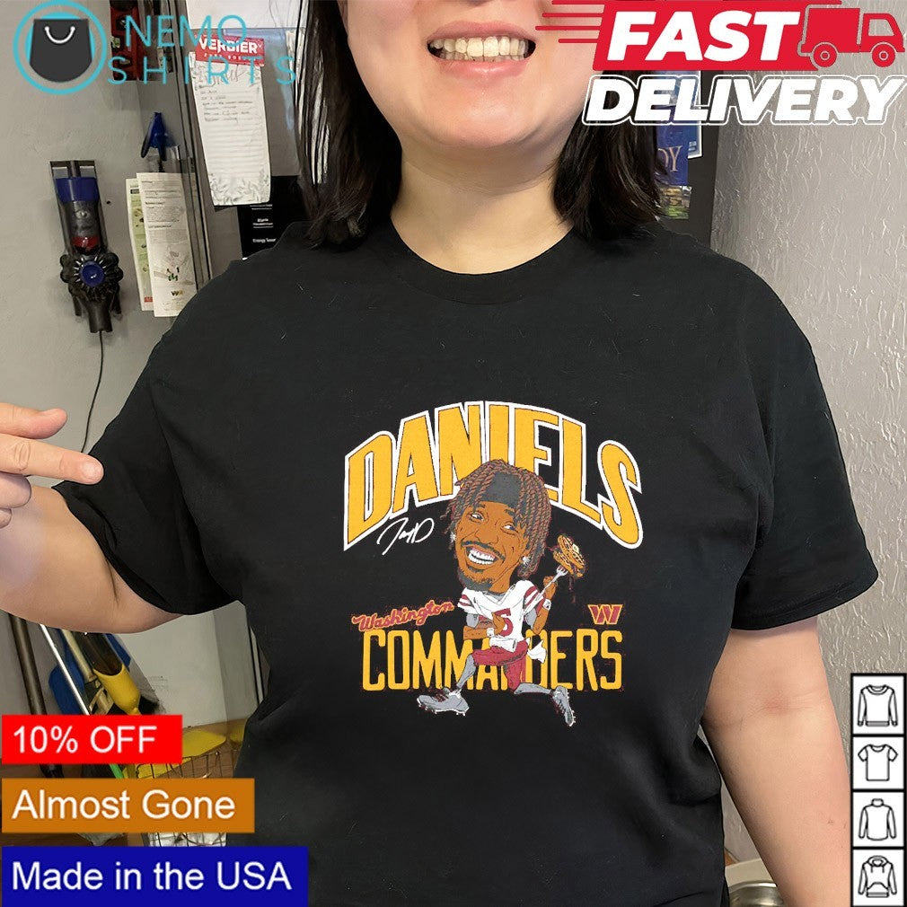 Washington Commanders Jayden Daniels player - Adult & Kids T-Shirts, Sweatshirts & Hoodies apparel design preview 3