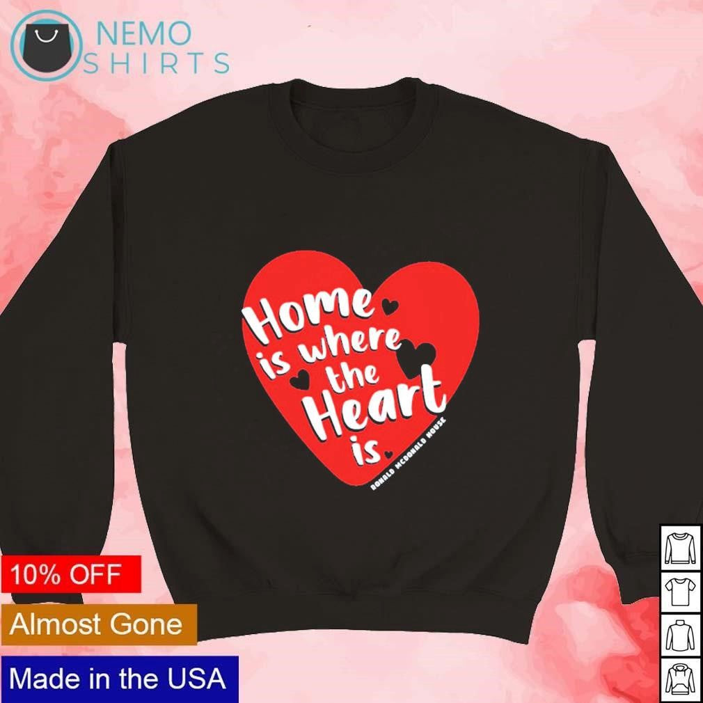 RMH Cincinnati home is where the heart - Adult & Kids T-Shirts, Sweatshirts & Hoodies apparel design preview 3