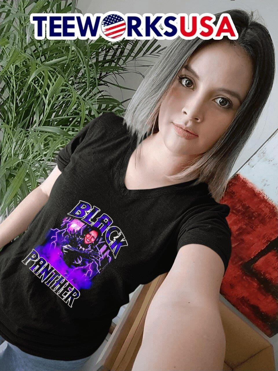Black Panther Kamala Harris - Adult & Kids T-Shirts, Sweatshirts & Hoodies apparel design preview 4
